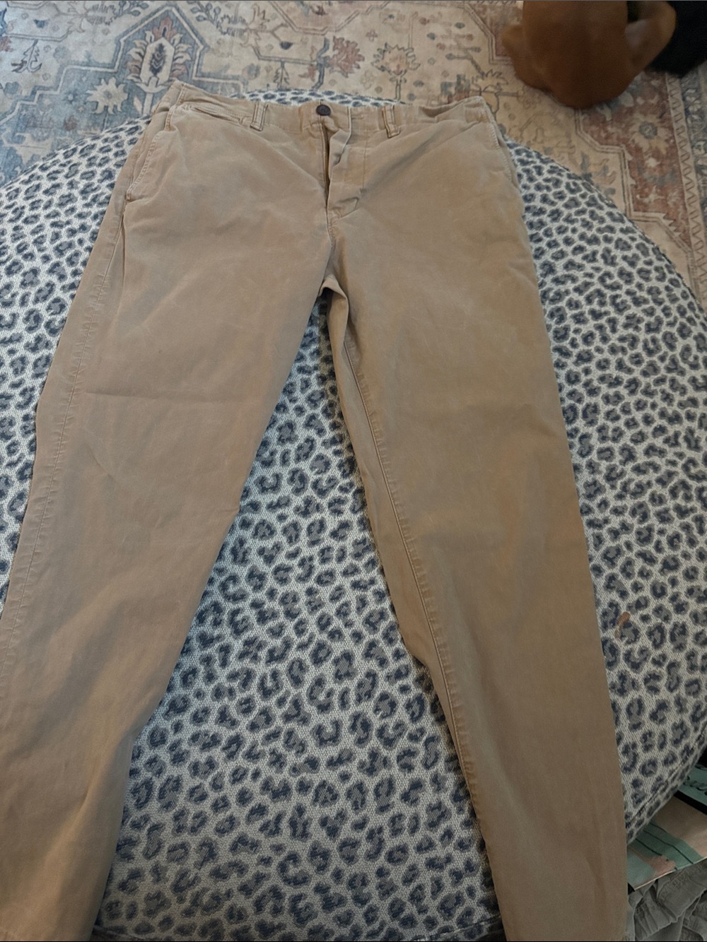 Men's Casual Chino Pants in Tan